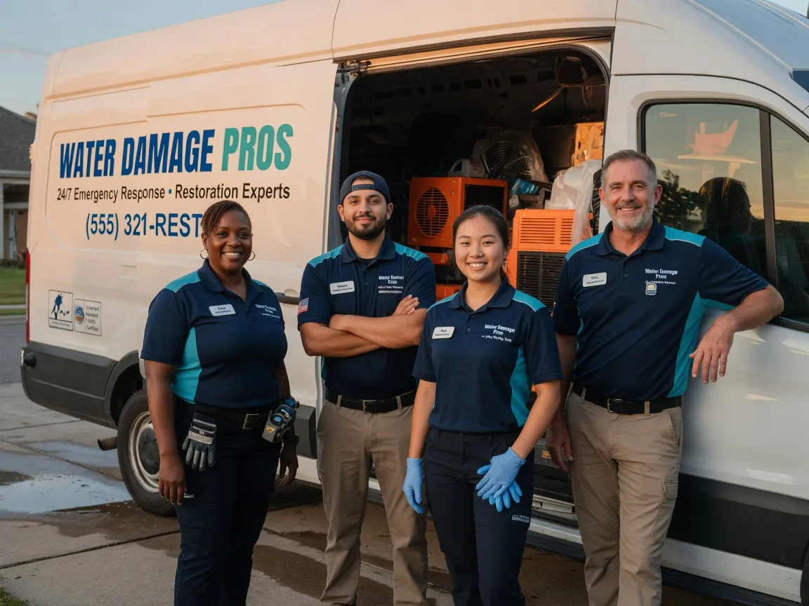 Water Damage Restoration company in Conesville, IA